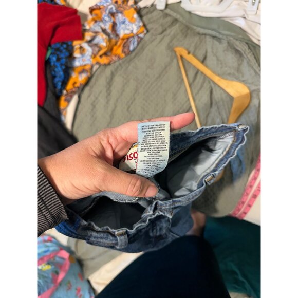 Bisou Bisou Vintage Y2K Floral Embroidered Flare Jeans - Picture 10 of 10